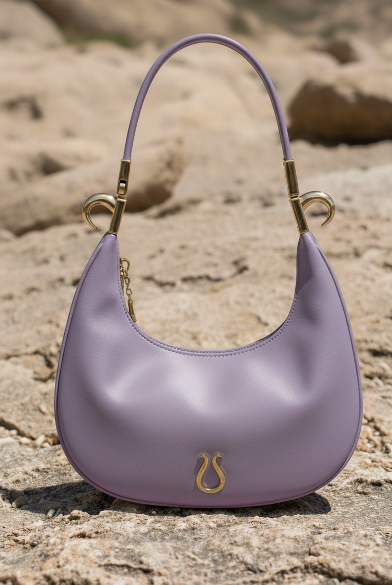 Lynn 2-in-1 Bag in Lilac - with Strap